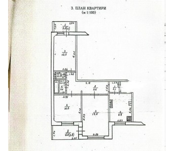 3-комн. квартира, кв-л Ольховский