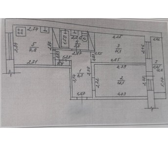 2-комн. квартира, тер. городок Пархоменко 30