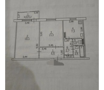 2-комн. квартира, кв-л Заречный
